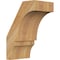 Ekena Millwork 6"W x 8"D x 12"H Balboa Rough Sawn Knee Brace, Western Red Cedar BRC06X08X12BOA00RWR - alternate 1